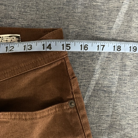 NWT Denim & Co Size 10P Bootcut Brown Jeans - Picture 5 of 7